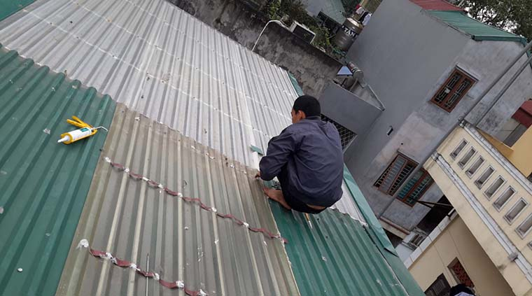 sửa chữa thay mới mái tôn tại hải châu đà nẵng