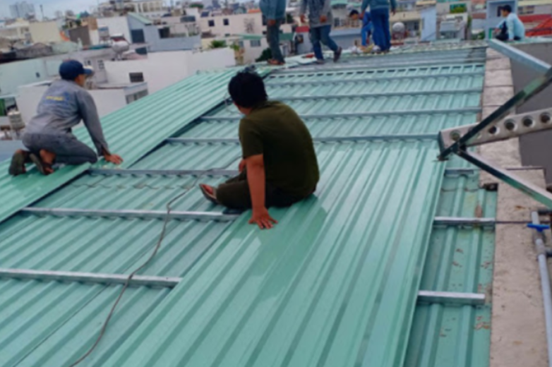 sửa chữa thay mới mái tôn tại phường thạch thang đà nẵng